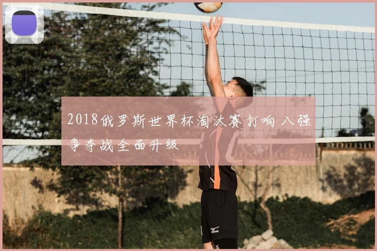 2018俄罗斯世界杯淘汰赛打响 八强争夺战全面升级
